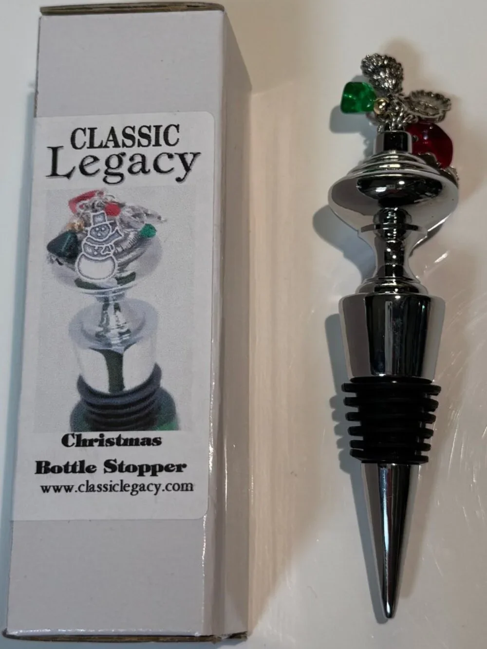 Christmas Wine Stopper by Legacy